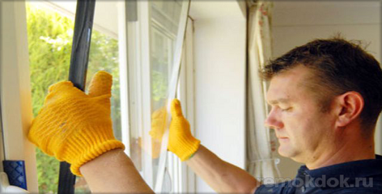 Монтаж створки