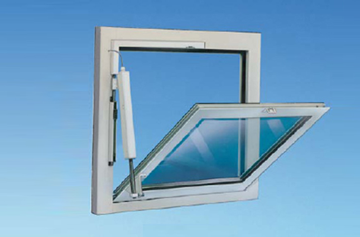 штоковый механизм открывания фрамуги