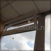 Замена поворотной створки на поворотно-откидную